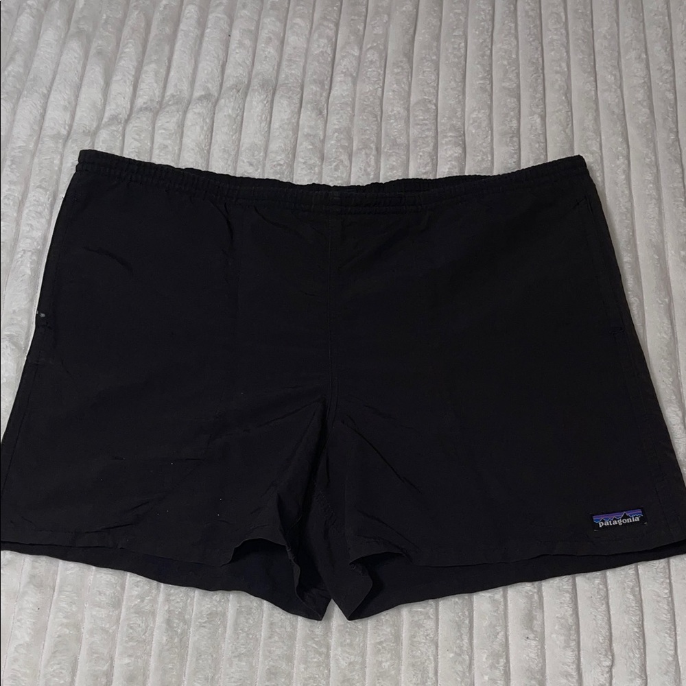 Patagonia Black Athletic Running Shorts